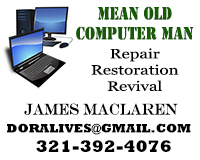 Mean Old Computer Man. Repair, restoration, revival. I'll bring your dead computer back to life, if there's any life left in it. House calls and plain talk a specialty.