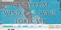 Windy.com Cocoa Beach Wind and Wave Forecast